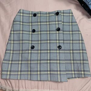 Plaid skirt